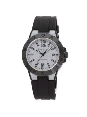 Bvlgari Diagono Magnesium Watch Peek Rubber Ceramic